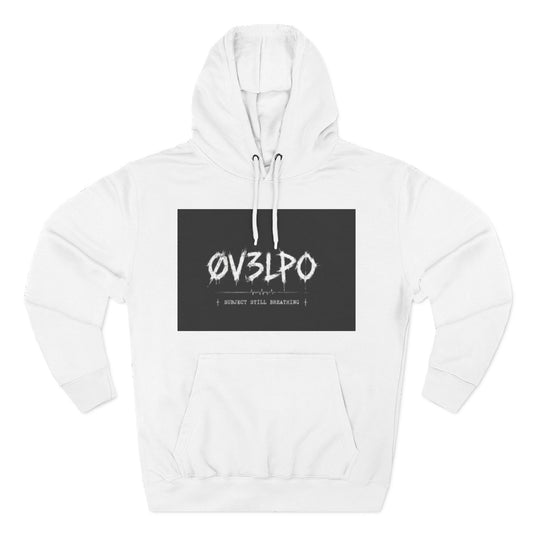 Hoodie — OV3LPO Grunge Bunny Graphic Fleece Hoodie